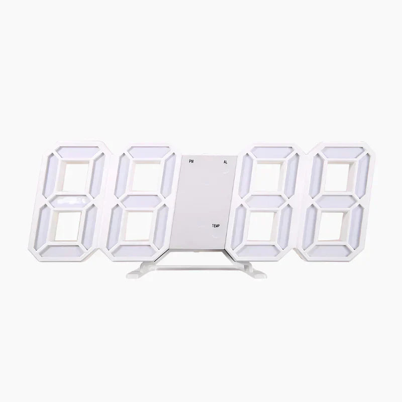 Digital LED Wall & Desk Alarm Clock